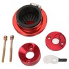Carburetor Air Filter Adapter Red Replacement for 23cc 33cc 43cc