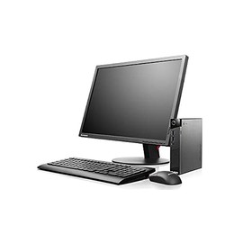 Lenovo ThinkCentre M93P Tiny Mini Business Desktop Computer, Intel Dual-Core i5-4570T Processor up to 3.60 GHz, 8GB RAM, 240GB SSD, WiFi, Windows 10 Pro,Mounted on 22 LCD AIO (Renewed)