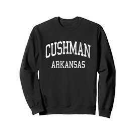 Cushman Arkansas AR Vintage Athletic Sports Design Sweatshirt