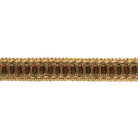 DÉCOPRO (TM) Gimp Braid Trim, Style# 100HG, Color# 08 - Toffee Brown [Sold By The Yard]