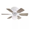 Westinghouse Petite 30 Inch White Ceiling Fan with LED Light