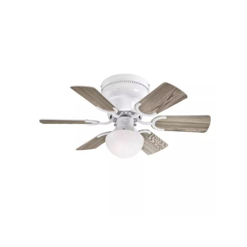 Westinghouse Petite 30 Inch White Ceiling Fan with LED Light