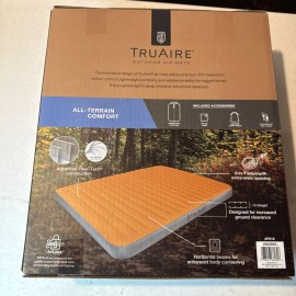 INTEX 66089SS TruAire Queen Durable and Light Camp Mat with USB Pump