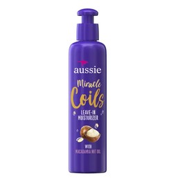 Aussie Miracle Coils Leave-in Moisturizer with Macadamia Nut Oil