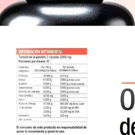 Green House® Omega 3 de Salmón Puro (EPA - DHA), con Vitamina E, Beneficia el Sistema Cardiovascular y Neuronal, Aumenta la Energía y Retención de Mem