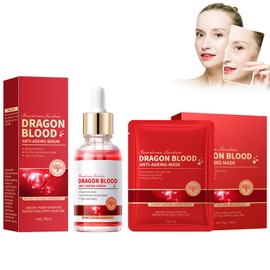 Gesichtsstraffende Essenz+Daily Care Gesichtstuchmasken, Gesichts serum Bio & Vegan, Kollagen Essenz Gesichtsmaske, für Anti-Aging, Feuchtigkeitscreme, Anti-Falten, Tiefenverjüngung