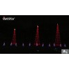 AVARTAR CONTROLS 8FT Smart LED lights Christmas Cone Tree with