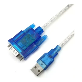 EGTMA Adaptador Rs232 Serial Dv9 Macho A Usb 2.0 Macho