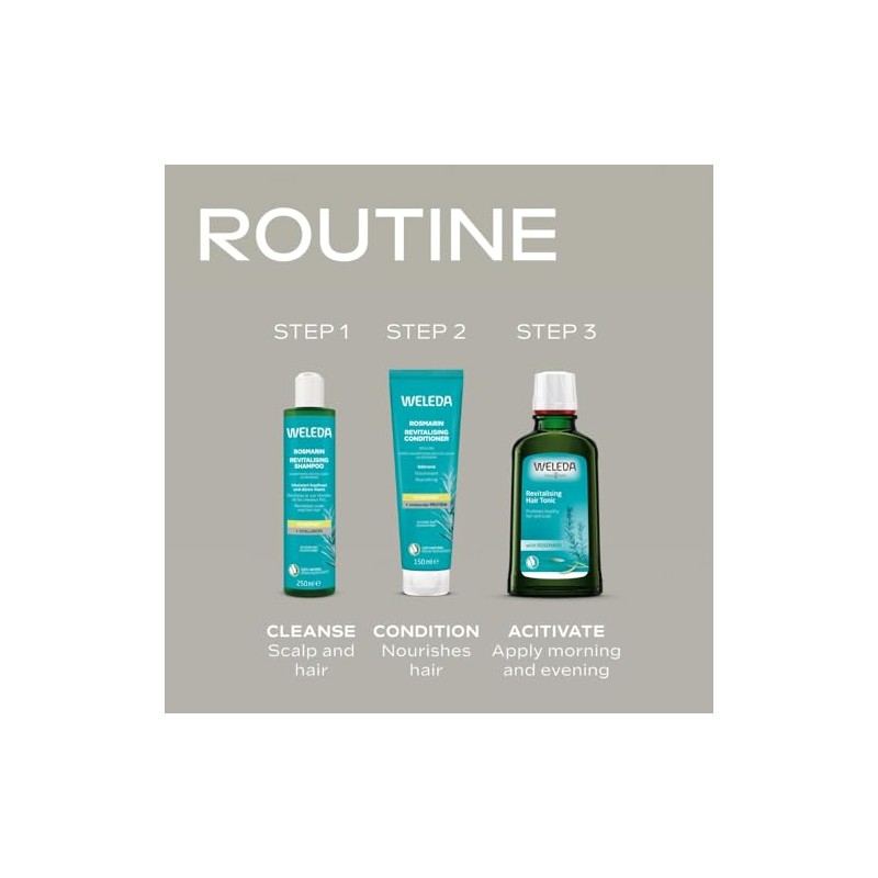 Weleda Rosemary Revitalising Conditioner Organic Sulphate Free 150 ml