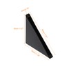 uxcell 20Pcs Plastic Corner Protectors 4x50mm Right Angle Shape Glass