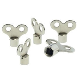Radiator Bleed Key- Radiator Valve Clock Key for Bleeding and Air Vent - Square Radiator Bleed Valve Keys for Many Radiators Heaters Pack of 5