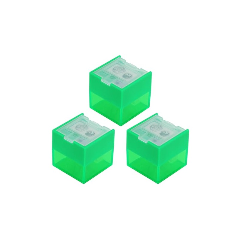 KUM AZ103.76.16-G - Temperino con contenitore Cube M2, verde, confezione