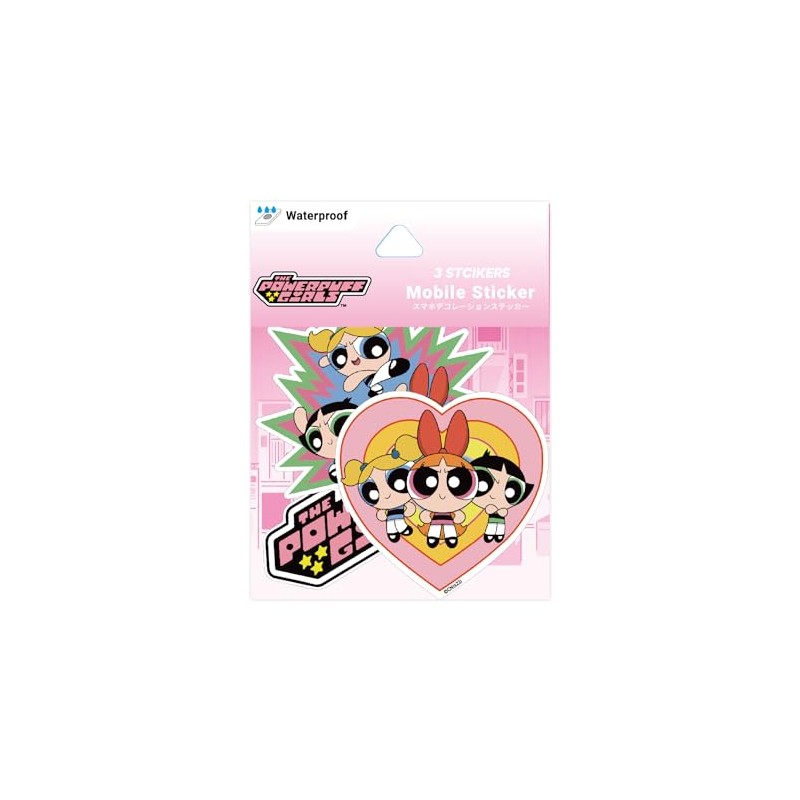 Gourmandies Powerpuff Girls Sticker B Type GPPG-19B