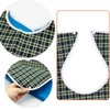 3PCS Adult Bibs for Eating, Reusable Clothing Protector, Waterproof Washable