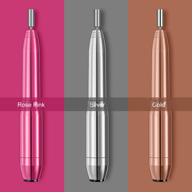 Aluminum Alloy Nail Polishers Nail Remover USB Electric Sanding Pen
