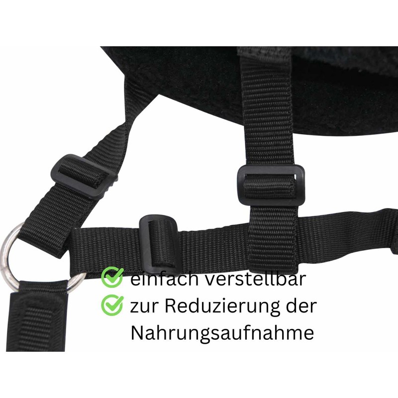 Amesbichler Reitsport HorseGuard Muzzle Feeding Brake for Horses with Teddy