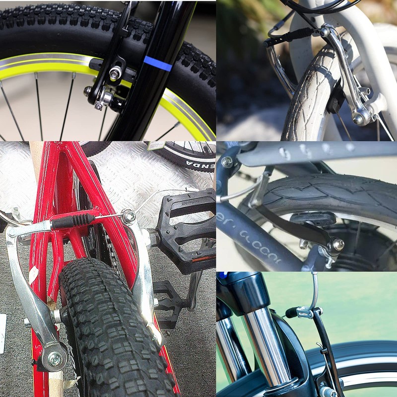 Hmseng V-Type Bike Brake Set, Complete Universal Bike Front and