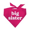 Big Sister Dog Bandana | 100% Cotton Adjustable Triangle |