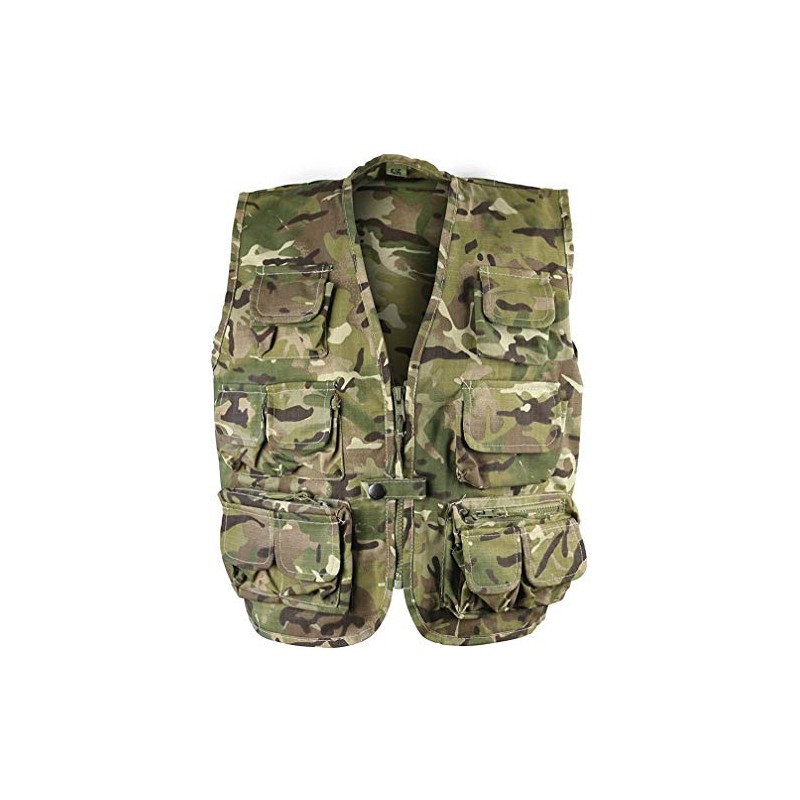 Kombat UK Kids Tactical Vest - British Terrain Pattern, 12-13