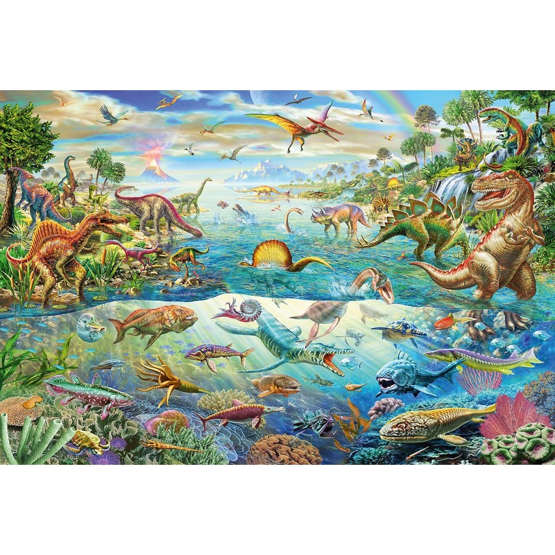 Schmidt Discover The Dinasaurs Jigsaw Puzzle (Piece 200),,