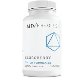 MD Process Glucoberry Gluco Berry Dietary Supplement 30 Capsules