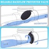 Zejoot 4" Backflow Preventer Vavle,4 Inch Backwater Check Valve, Drain
