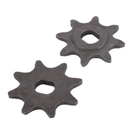 Geieold 8 Tooth Wheel 410 Chain Engine 1/2 - X1/8 Motor Chain Sprocket 8T Tooth Wheel for MY1020 Motor
