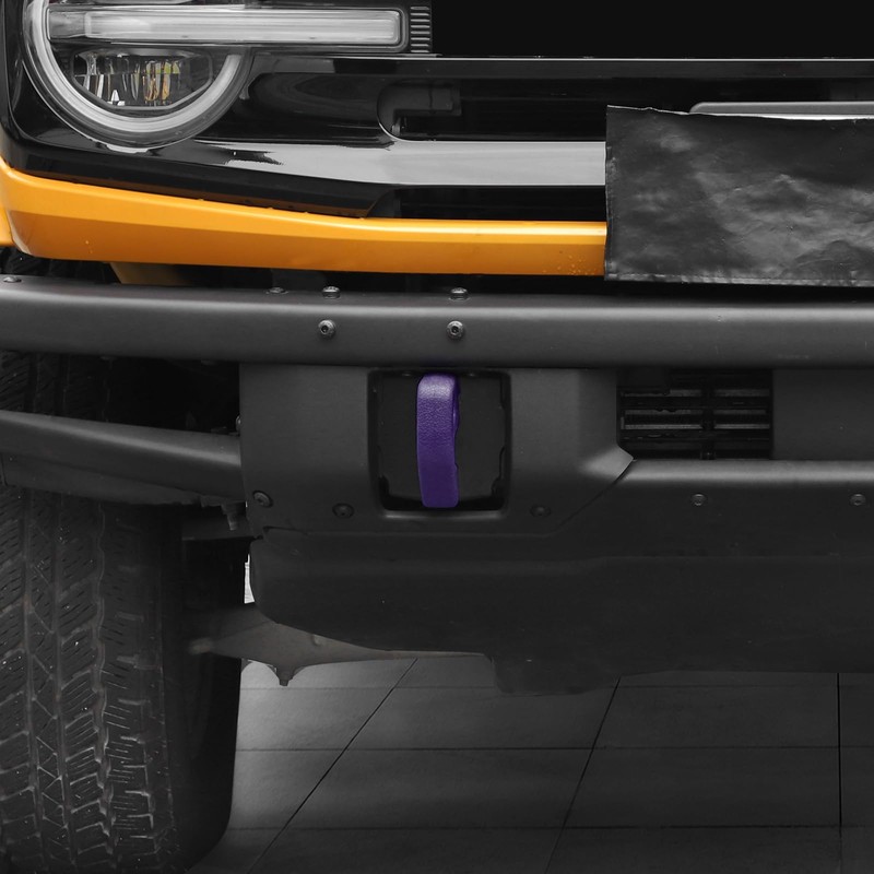 RT-TCZ Tow Hook Covers Bumper Tow Hook Covers Rubber Protector