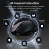 AJAZZ AJ200P Wireless Gaming Mouse, Tri-Mode Bluetooth/2.4G/Wired PC Mouse with