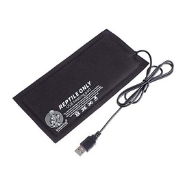 balacoo Reptile Heating Pad USB Under Tank Terrarium Heat Mat for Turtle Tortoise Snakes Lizard 20X10cm