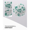 JAKO Contrast Training Ball, White/Mint, 3