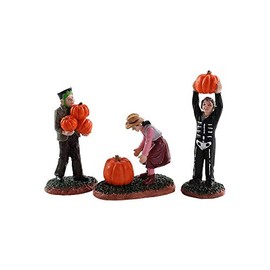 Lemax - Spooky Town Pumpkin Pickers - Set of 3#82565