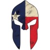 BIKERSTUFFUS MOLON LABE TEXAS SHAPE FLAG SPARTAN HELMET BUMPER STICKER