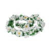 Basil Roses Flower Garland Farbe Weiß