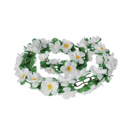 Basil Roses Flower Garland Farbe Weiß