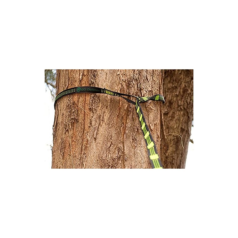 Go Outfitters Quick Link Hammock Tree Straps Set with 2