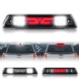 Nrgedzam LED Third Brake Light for Ford F150 Smoked Lens 3rd Brake Light for 2009 2010 2011 2012 2013 2014 Ford F150 Third Brake Light Rear Cargo Light High Mount Stop Light