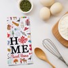 Canada Kitchen Towel Home Sweet Home Canada Tea Towel Canada