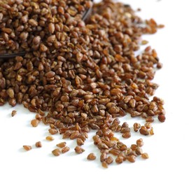 GOARTEA 100g / 3.5oz Premium Roasted Tartary Buckwheat Grain Tea - Black Loose Leaf Herbal Tea - Caffeine Free