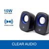 Ewent EW3501 Audio System 2.0 Speaker Stereo Speaker Powered by