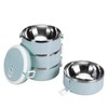Portable 304 Stainless Steel Bento Lunch Box Thermal Cylinder Lunch