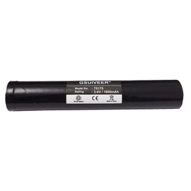 GSUIVEER 75175 Rechargeable Battery 3.6V 1800mAh Ni-CD Compatible with Streamlight Stinger 75175 75375 75300 75500 75810 76000 76300, PolyStinger, Pelican M9, FL126 Flashlight (1 Pack)