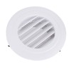 100mm Round Vent Cover, ABS Plastic Louver Grille Cover for