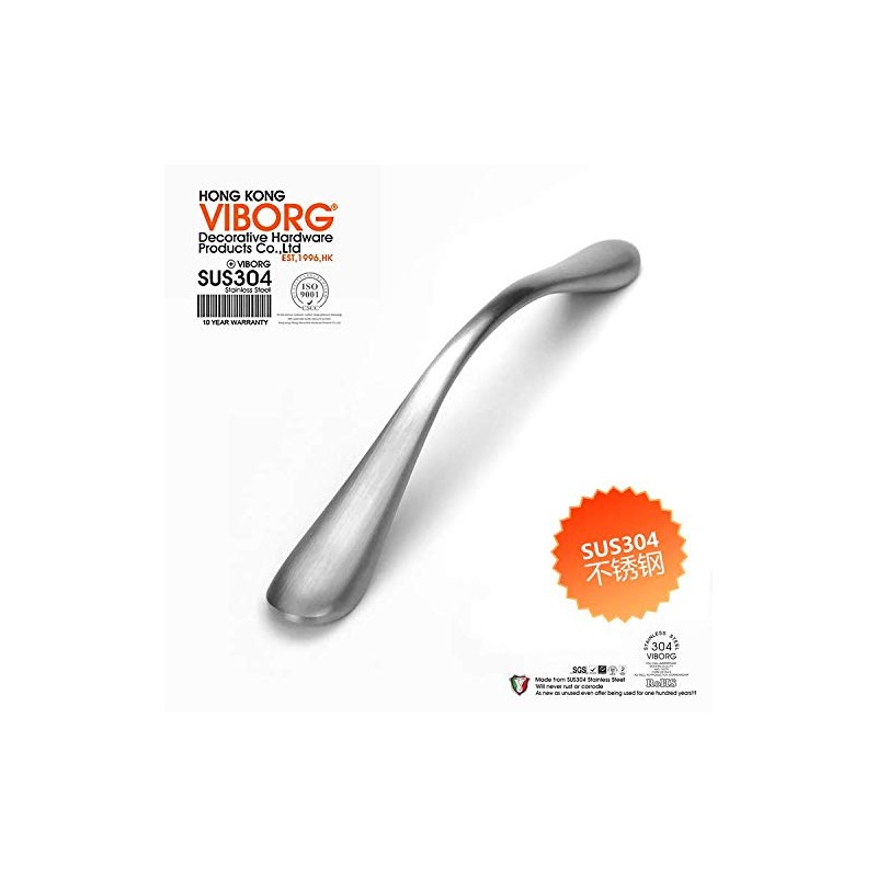 VIBORG (4 Pieces Solid SUS304 Stainless Steel Casting Modern Kitchen