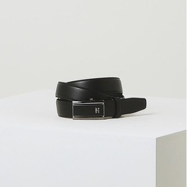 Hazzys (신세계센텀점)HAZZYS ACC 블랙 로고장식 소가죽 자동벨트 HJBE5E780BK (Shinsegae Centum City) HAZZYS ACC Black Logo Decorated Cowhide Automatic Belt HJBE5E780BK