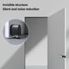 Luocute Magnetic Door Stopper Windproof, Upgrade Punchfree Mechanical Silent Floor