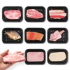 Ruksifg Pack of 8 Novelty Sticky Notes Meat Shape Memo