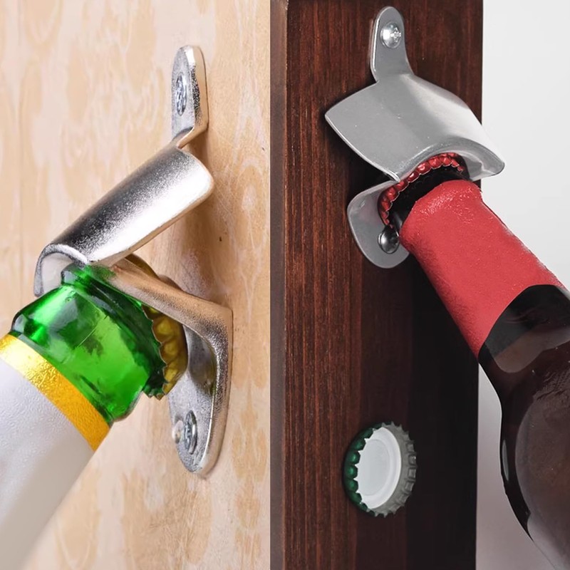 1 Piece Stainless Steel Bottle Opener, Durable Bottle Cap Opening