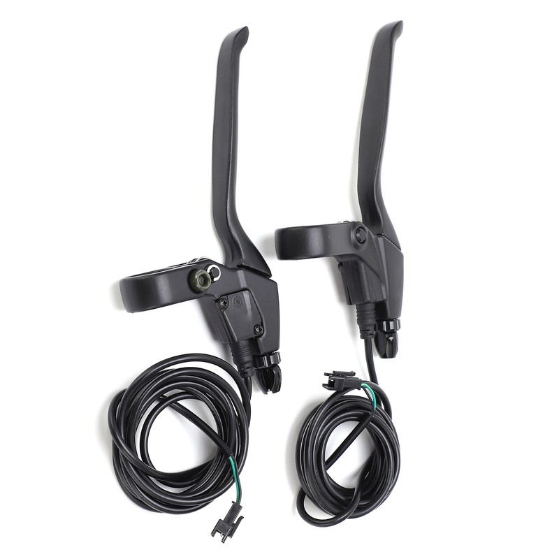 2 PCS Electric Bike Brake Handle Aluminum Alloy Mountain Bicycle