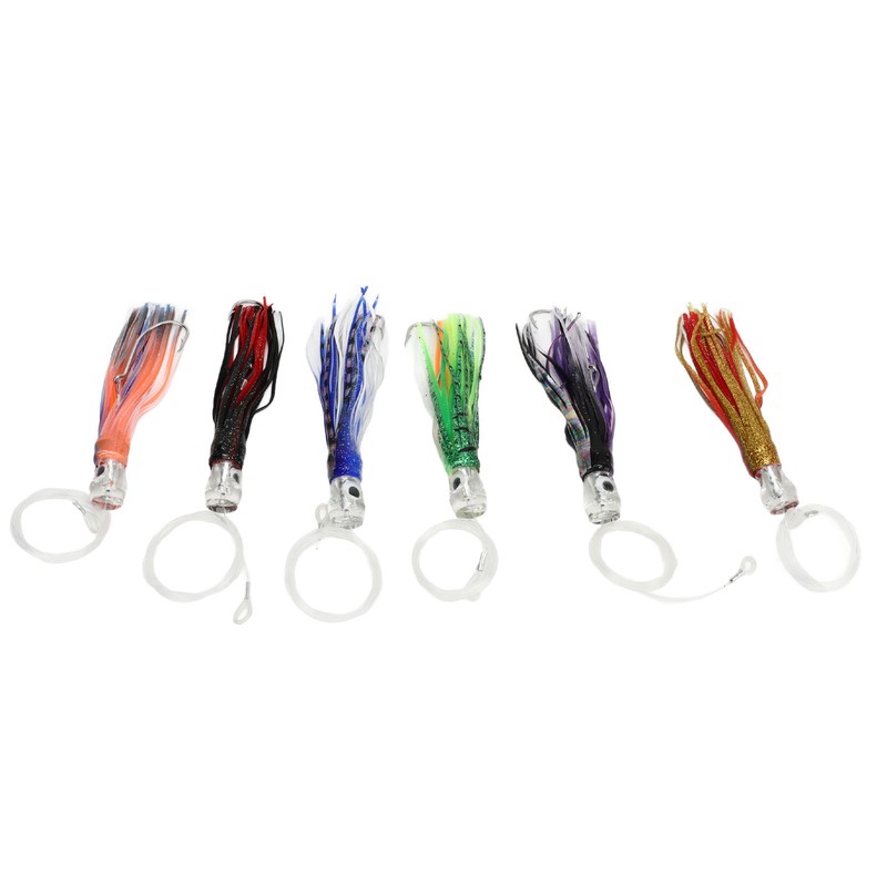 6pcs 25cm Saltwater Trolling Lure Saltwater Casting and Trolling Swimbait